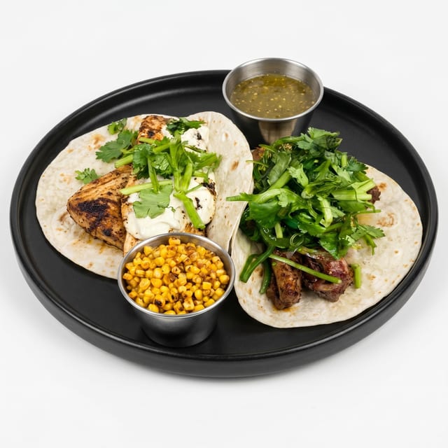 One Gamecock Taco & One Tasty Taco.