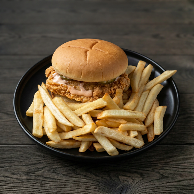 Korean Chicken Sandwich.